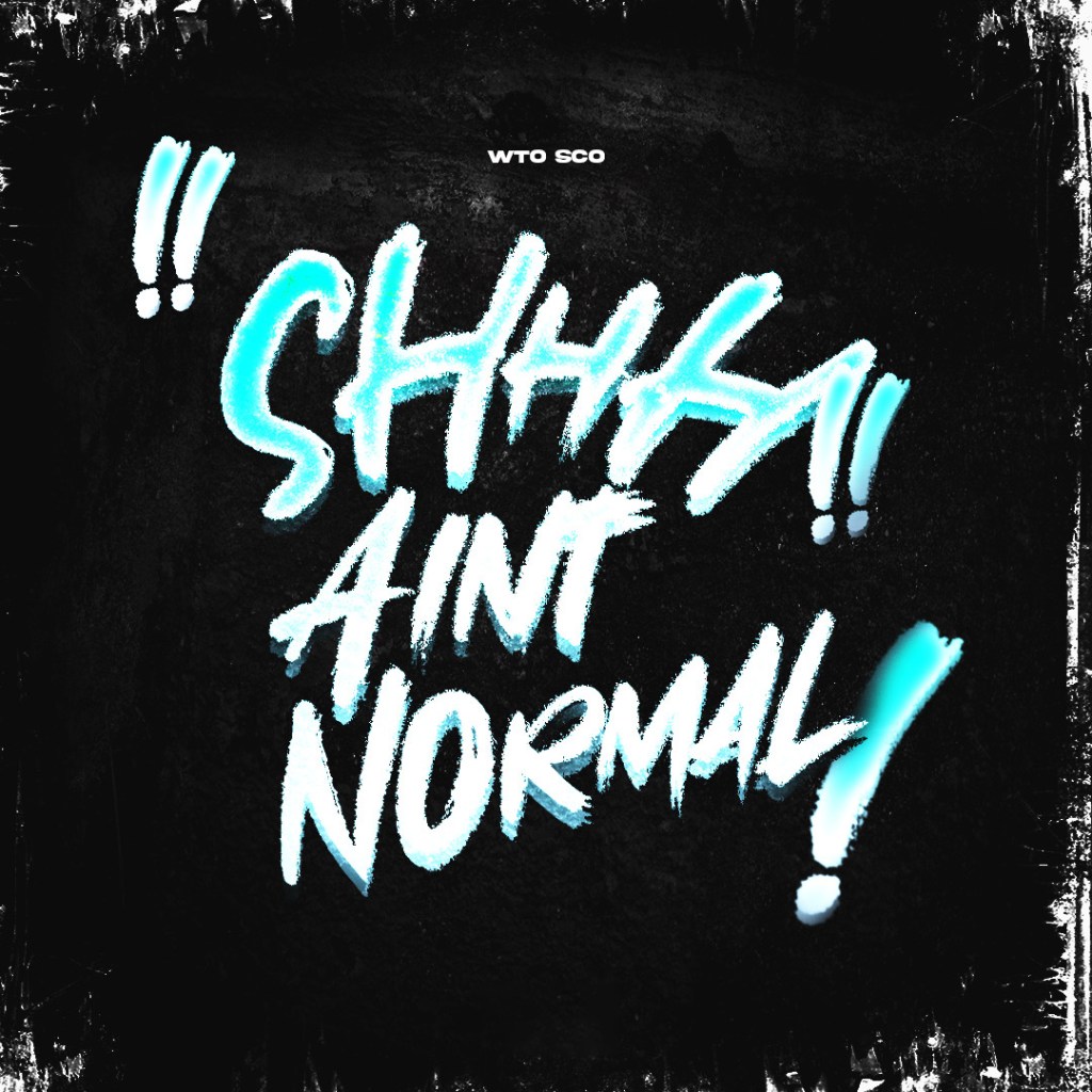 WTO Sco, hailing from the heart of Richmond, VA, drops a sonic bombshell with "Shhh Ain't Normal." Produced by the talented Toonz and released under We The Ones Entertainment, this track is a testament to the raw energy and lyrical prowess of WTO Sco.

In "Shhh Ain't Normal," WTO Sco fearlessly explores the gritty realities of life. His verses are a vivid narrative, reflecting the challenges he's faced and the lessons he's learned. His unwavering authenticity shines through every line, making it clear that he's not just another artist in the game.

This track is more than just music; it's a statement. WTO Sco's unique flow and storytelling ability set him apart in the hip-hop landscape. With a knack for crafting powerful lyrics and a delivery that demands attention, he's an artist on the rise.

As WTO Sco continues to make waves in the music scene, "Shhh Ain't Normal" serves as a testament to his talent and determination. Keep an eye on this rising star and stay tuned for more from WTO Sco and We The Ones Entertainment. We The Ones: wetheonesent@gmail.com | https://linktr.ee/wtosco  