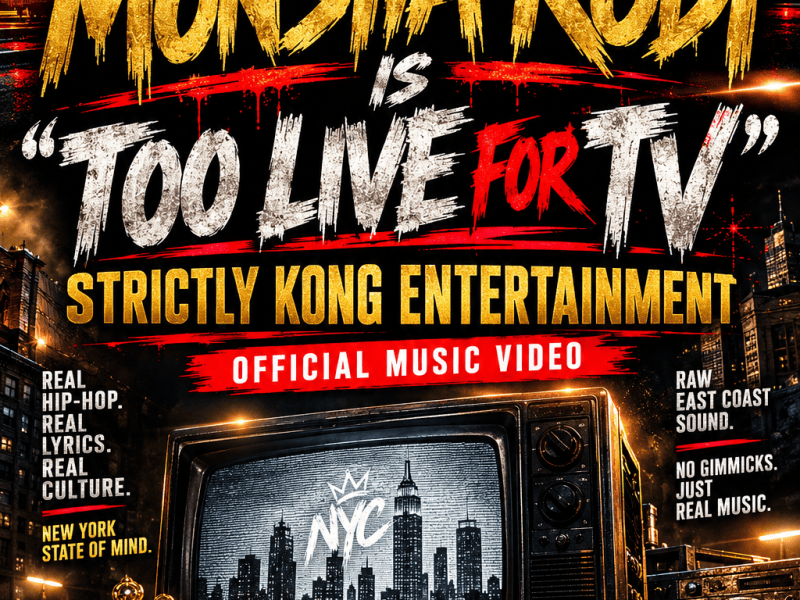 Monsta Kodi (@MonstaKodi) – “Too Live For TV” | Presented by Strictly Kong&nbsp;Ent.